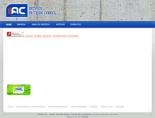 Tablet Screenshot of iacabral.com